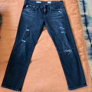 AG boyfriend jeans, black, 27
